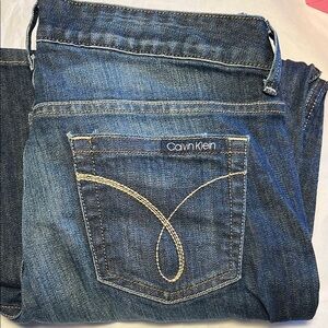 Calvin Klein ultimate Blue Boot Cut Jeans new